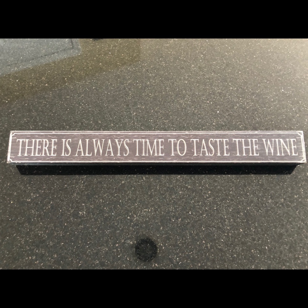 Wood sign